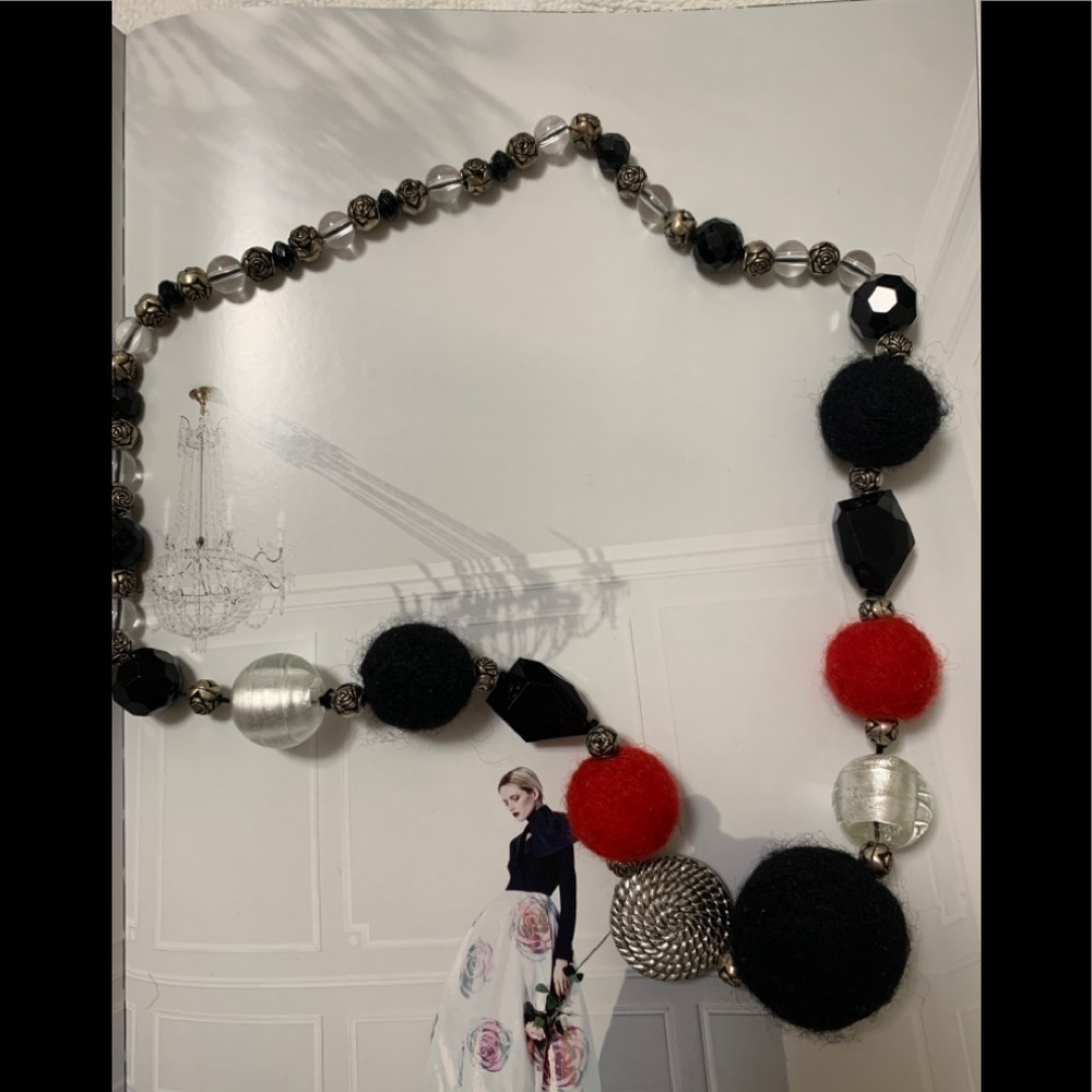 Hand made necklace.